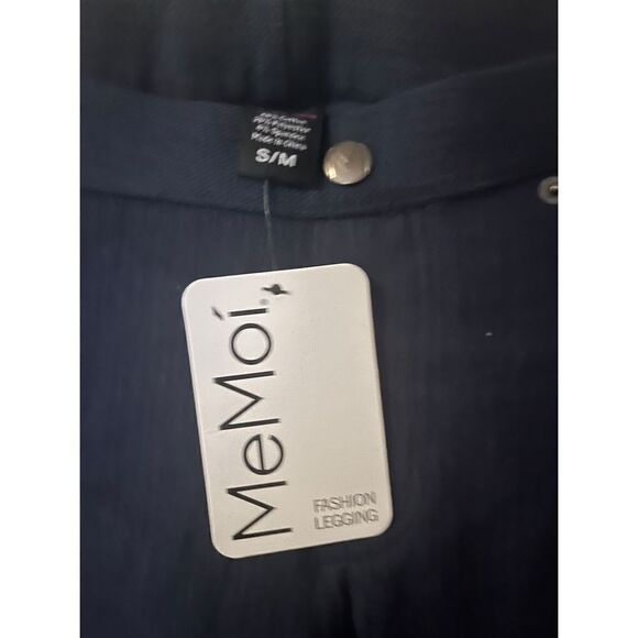 MEMOI
PANTS-STYLE COTTON BLEND LEGGINGS size s/m - Picture 4 of 5